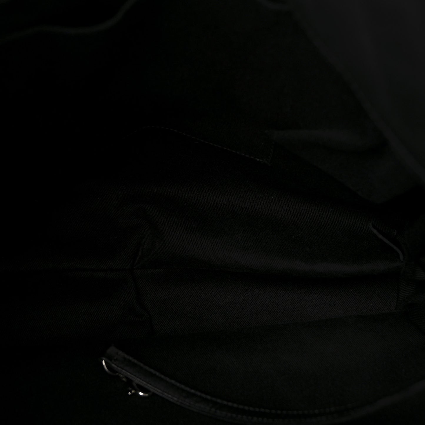 Calfskin Quilted In The Business North South Tote Black Black