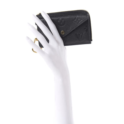 Louis Vuitton Empreinte Recto Verso Card Holder Black 2 of 10