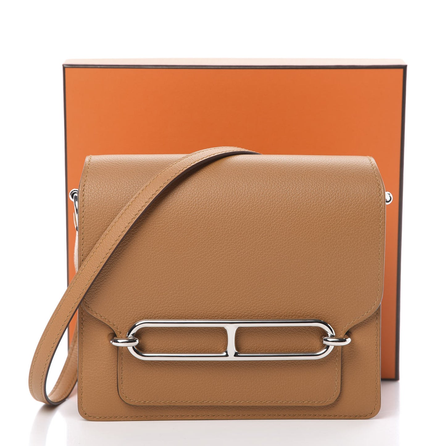 Evercolor Verso Mini Sac Roulis Caramel Rose D'Ete
