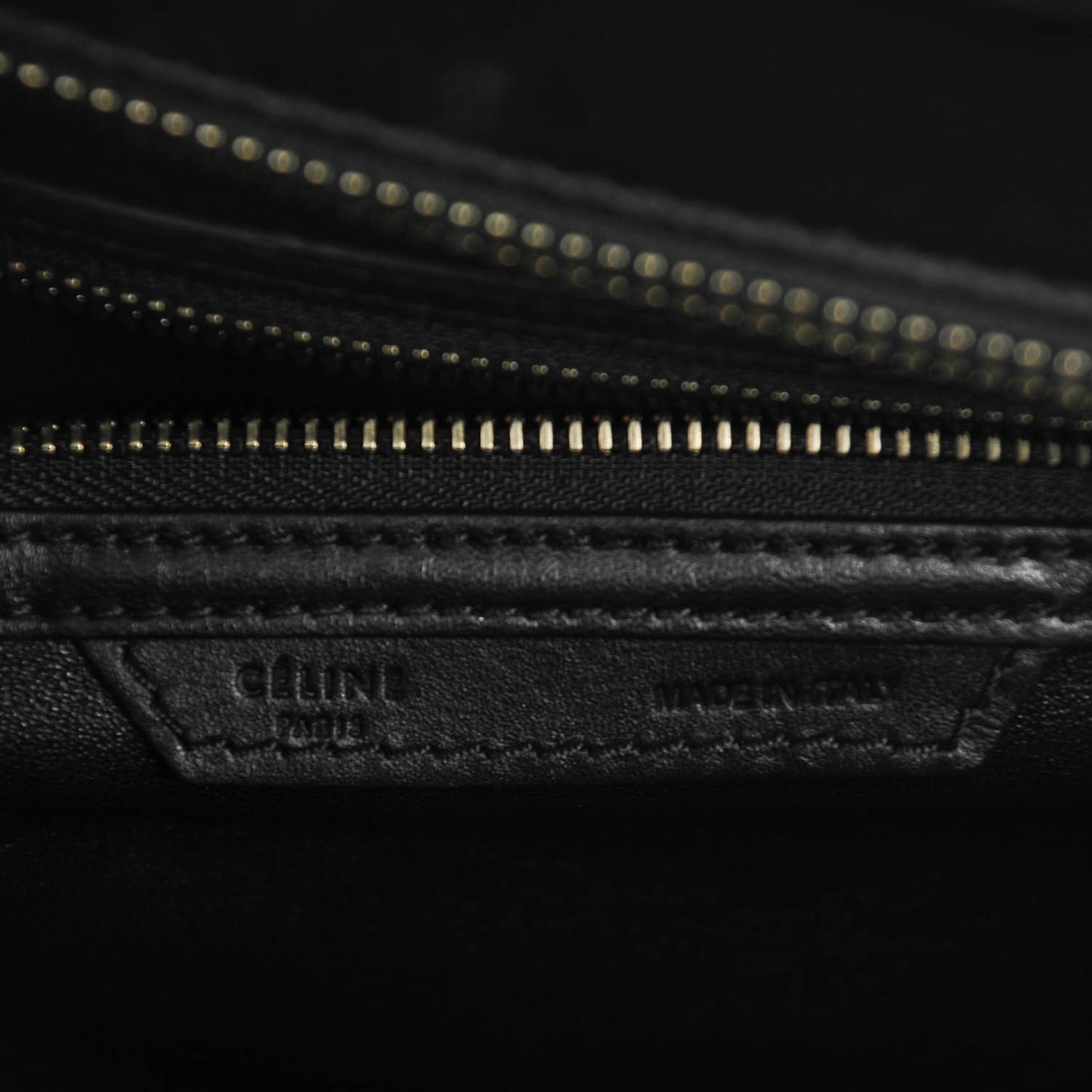 Smooth Calfskin Mini Luggage Black