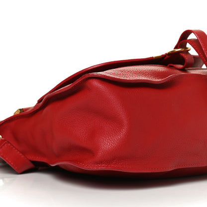 Chloe Calfskin Medium Marcie Satchel Red 9 of 12