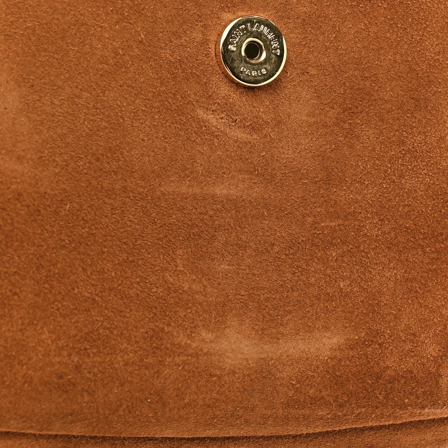 Suede Calfskin Monogram Medium Kaia Satchel Light Cinnamon