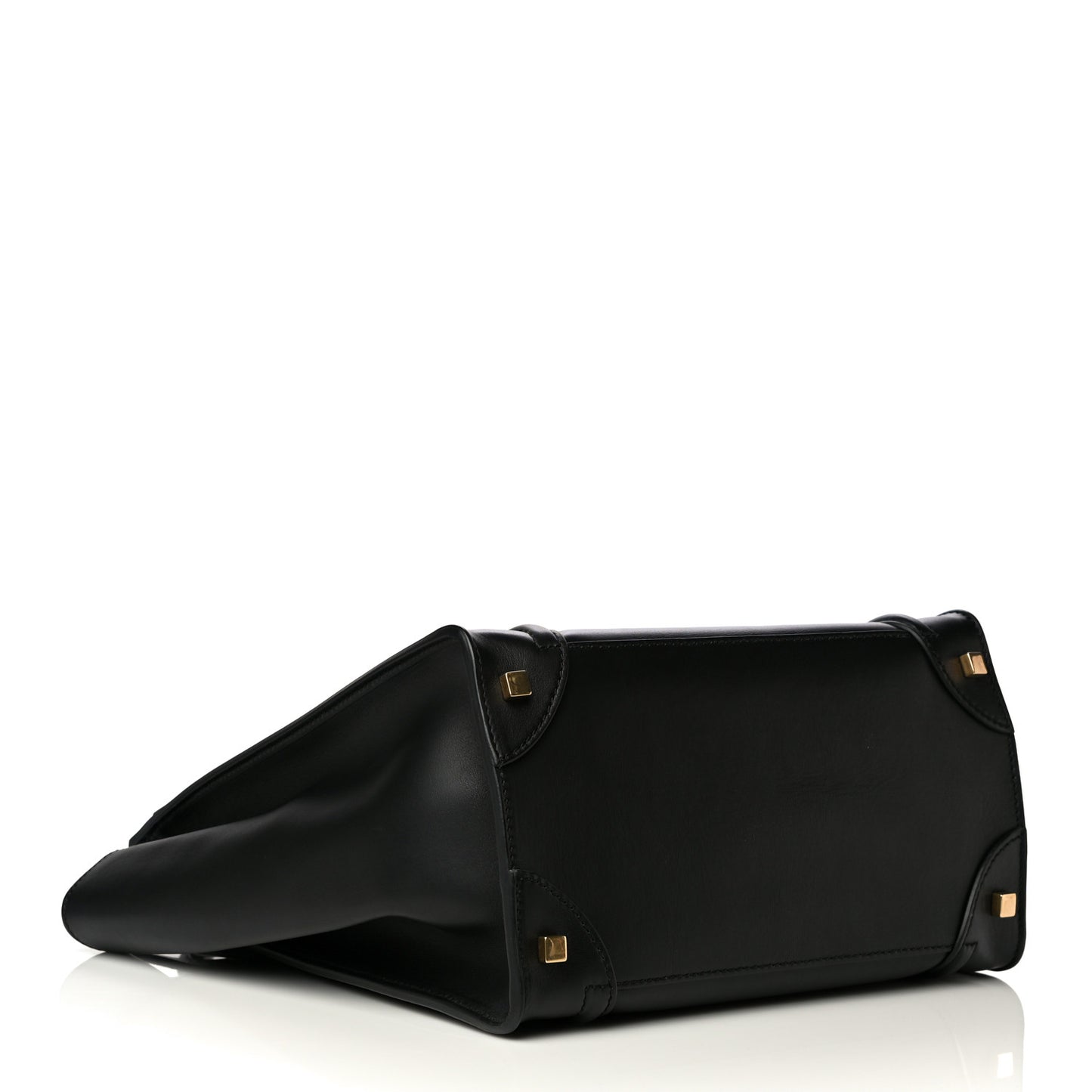 Smooth Calfskin Mini Luggage Black