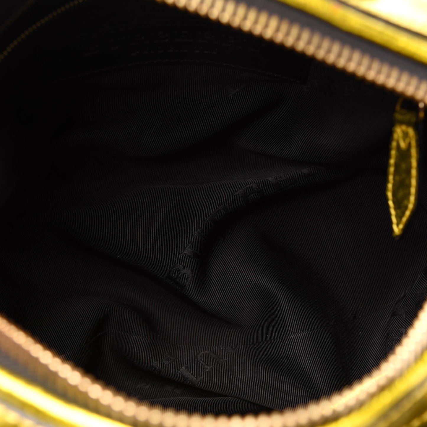 Prorsum Metallic Calfskin Medium Blaze Satchel Gold