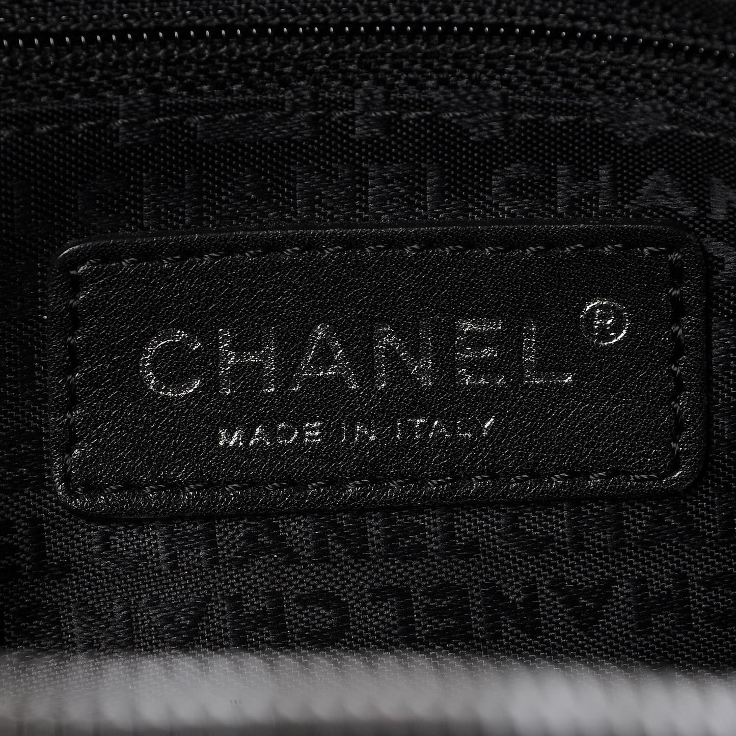 Caviar Square Stitched Large Satchel Black