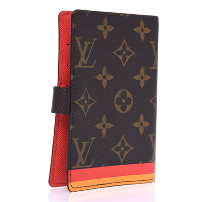 Louis Vuitton Monogram 2015 Christmas Animation Small Ring Agenda Cover Poppy 2 of 4