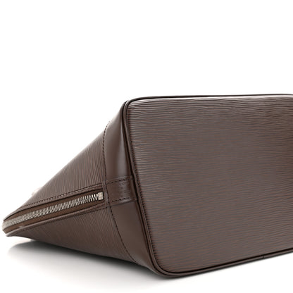 Louis Vuitton LOUIS VUITTON Epi Alma PM Moka 9 of 11
