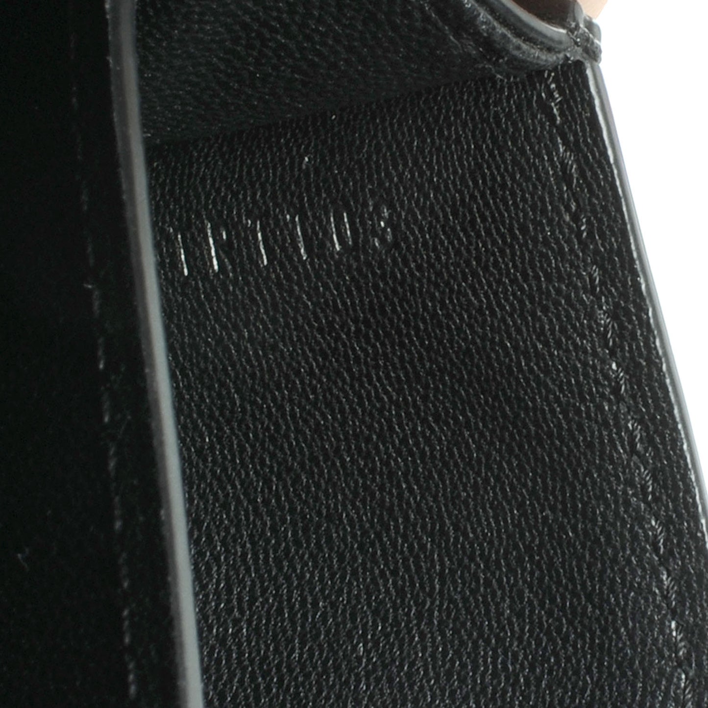 Box Leather Vivienne LV Black