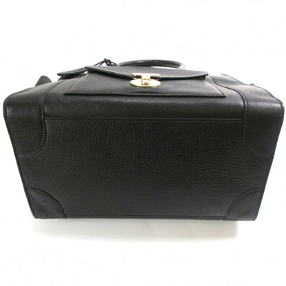 Celine Calfskin Mini Envelope Luggage Black 4 of 11