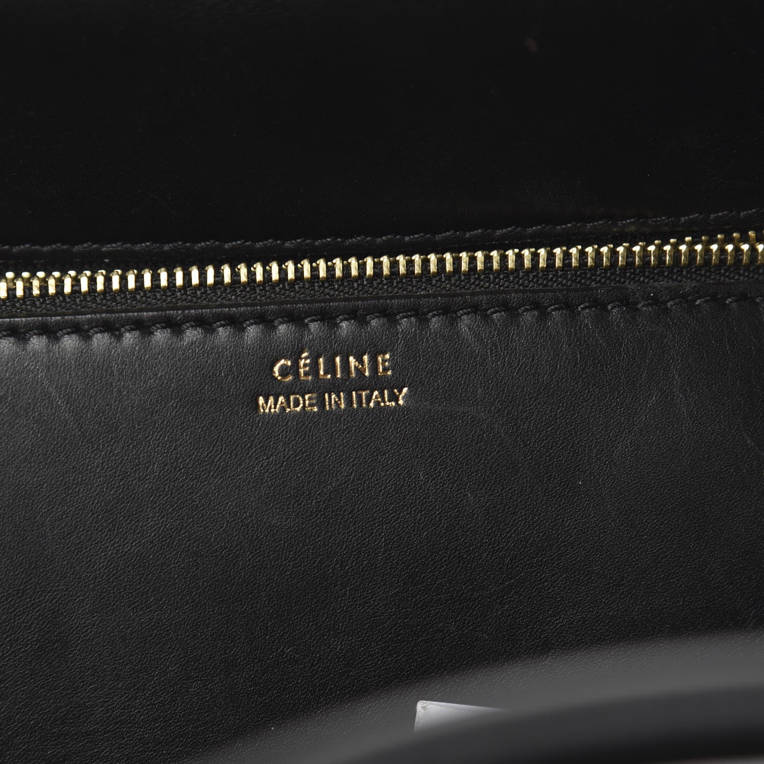 Celine Felt Calfskin Medium Tie Knot Tote Navy 7 of 26