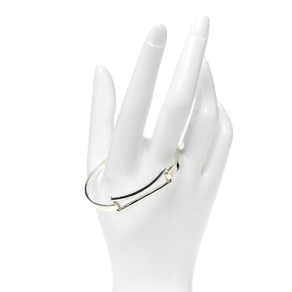 Tiffany Sterling Silver Rectangle Bangle Bracelet 2 of 4
