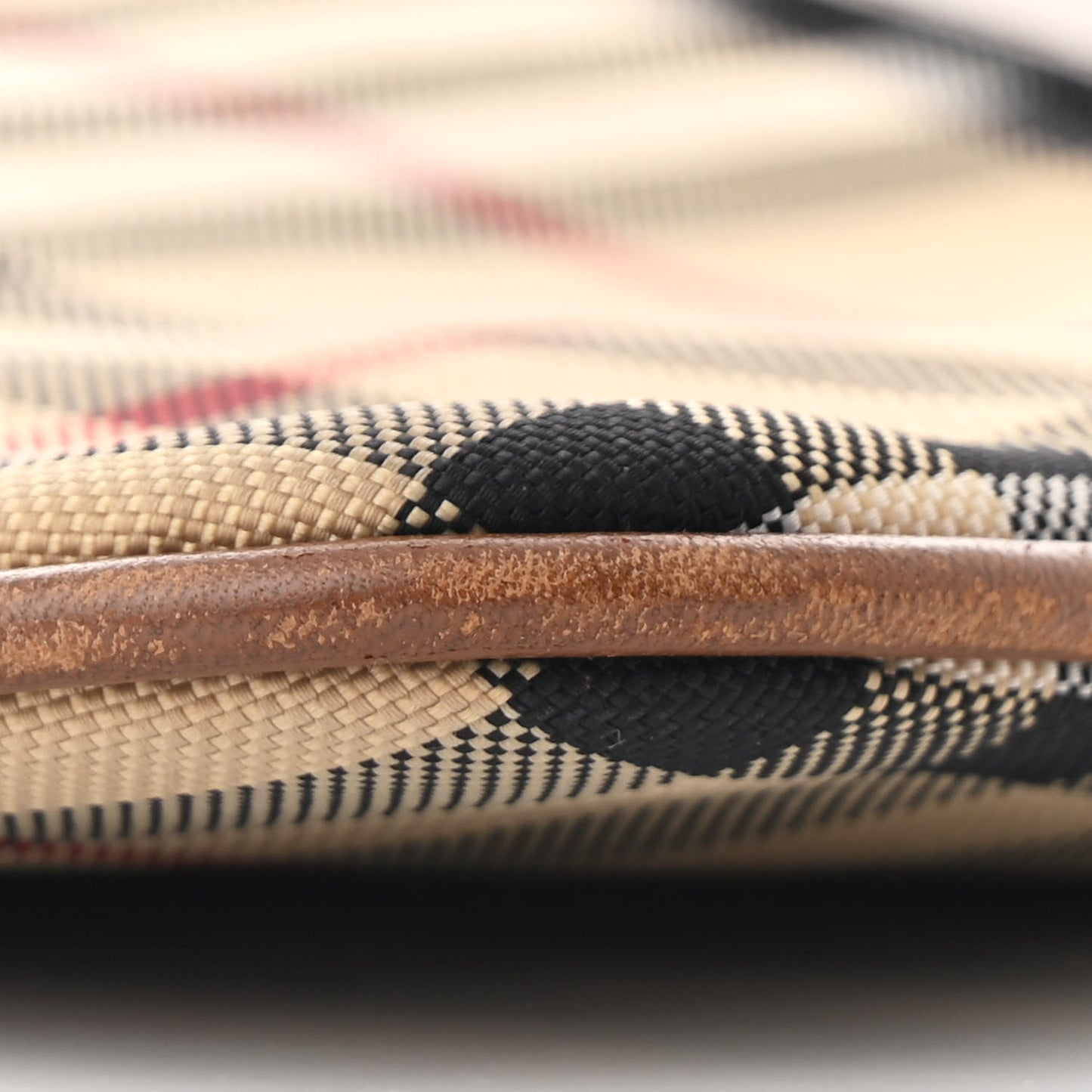 Horseferry Check Peyton Crossbody Clutch Bag Brown