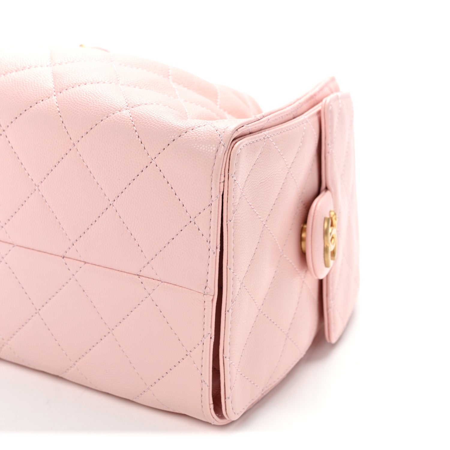 Chanel Caviar Quilted Small Chanel 25 Handbag Light Pink 9 of 10