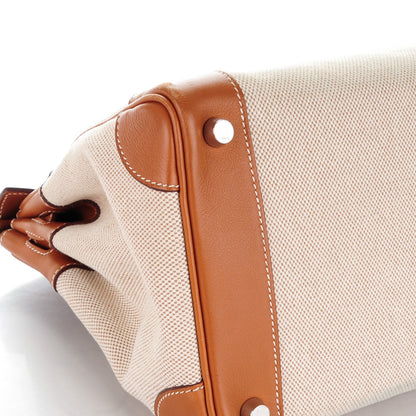 Hermes Toile Swift Birkin 30 Fauve 17 of 23
