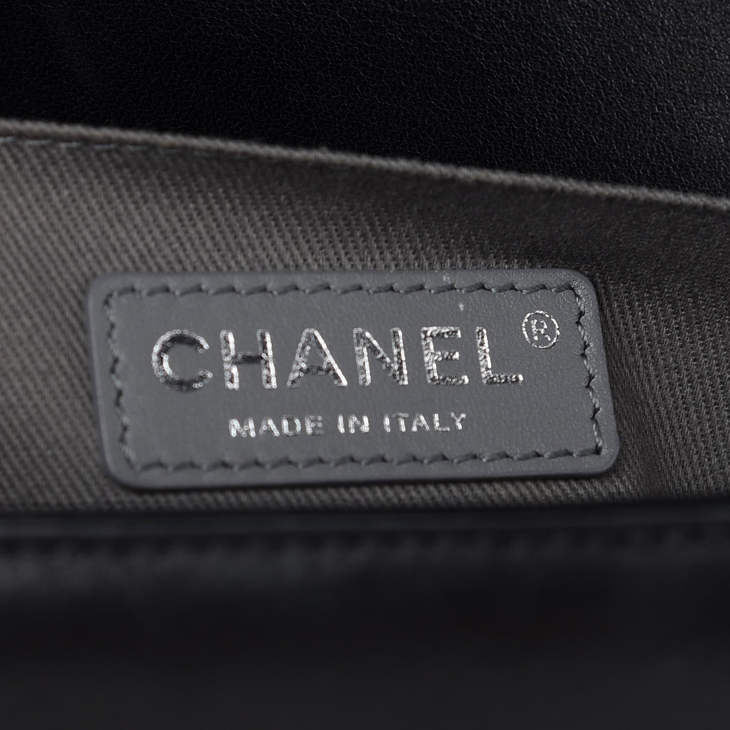 Chanel Lambskin Stingray Quilted Medium Boy Flap Black 5 of 8