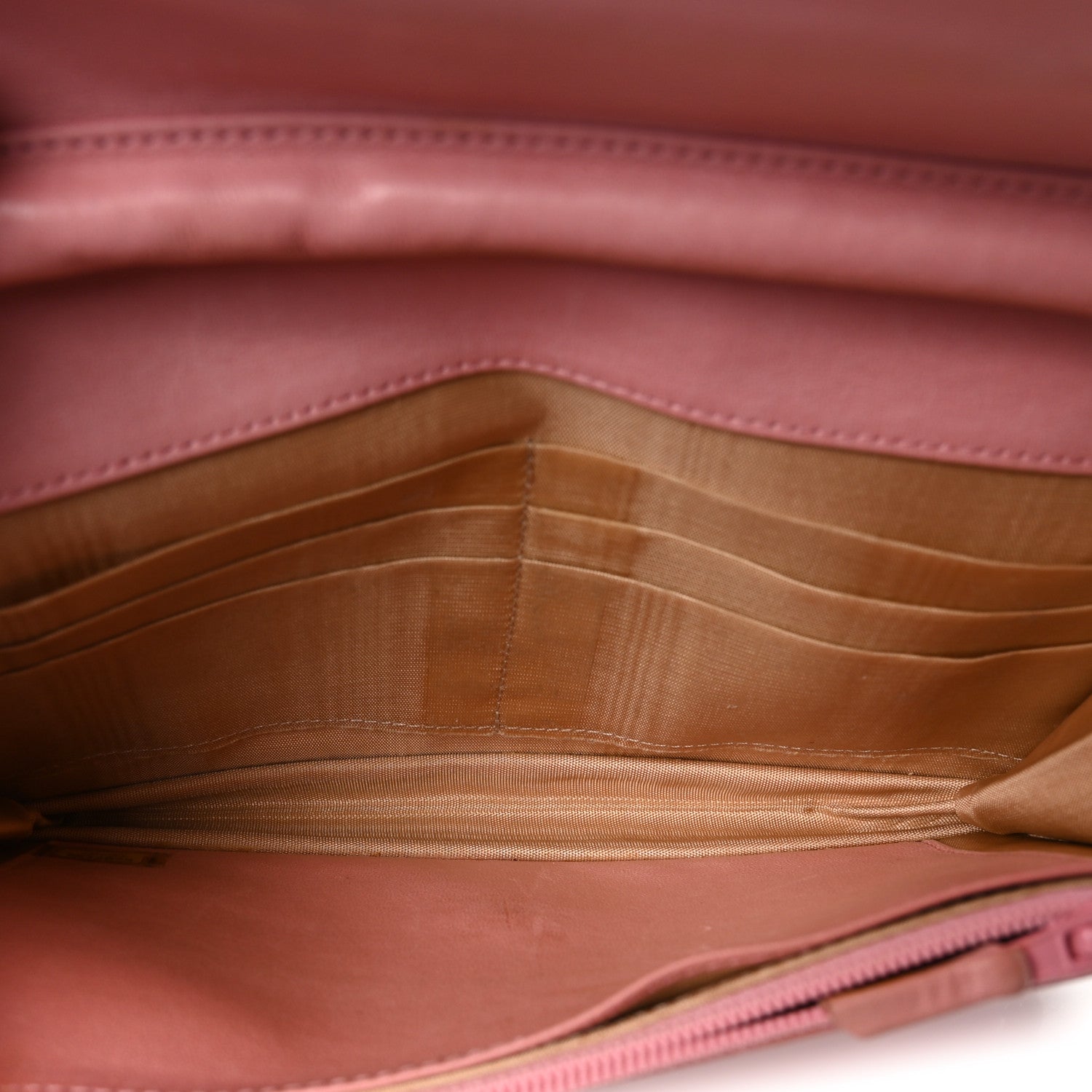 Chanel Caviar Timeless CC Wallet on Chain WOC Pink 5 of 10