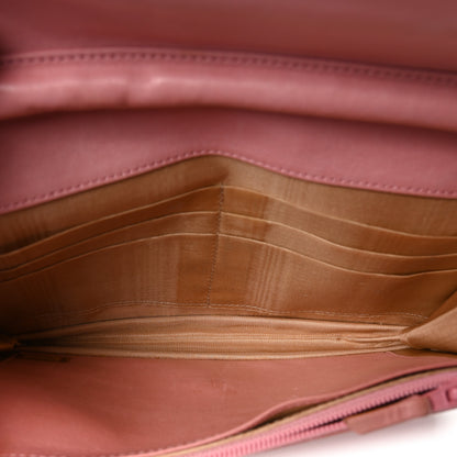 Chanel Caviar Timeless CC Wallet on Chain WOC Pink 5 of 10