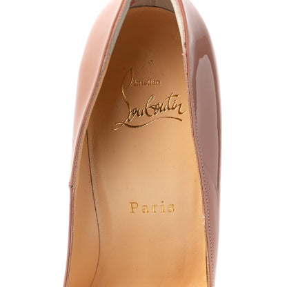 Christian Louboutin Patent So Kate 120 Pumps 38.5 Nude 7 of 7