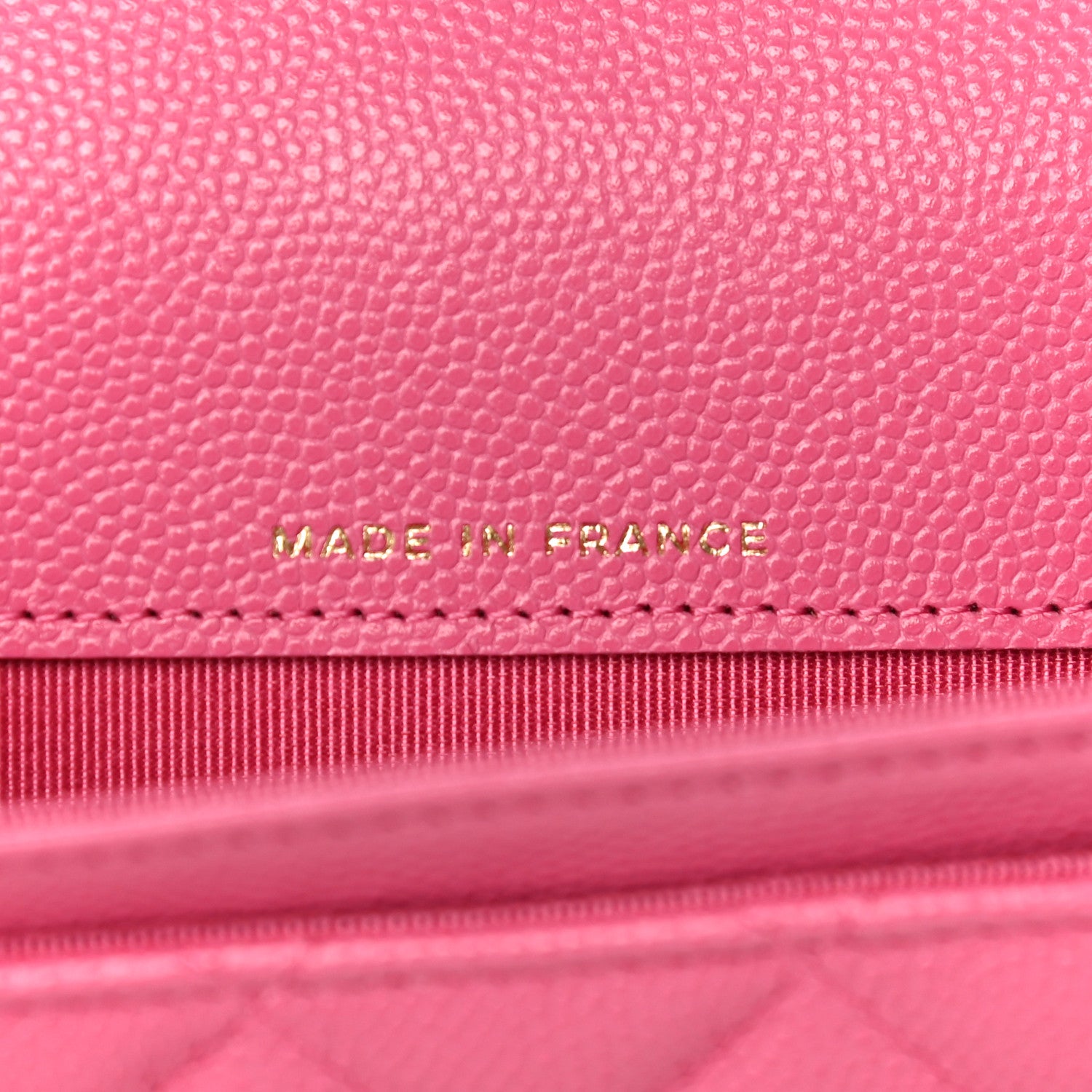 Chanel Caviar Quilted Flap Card Holder Wallet Pink 7 of 11