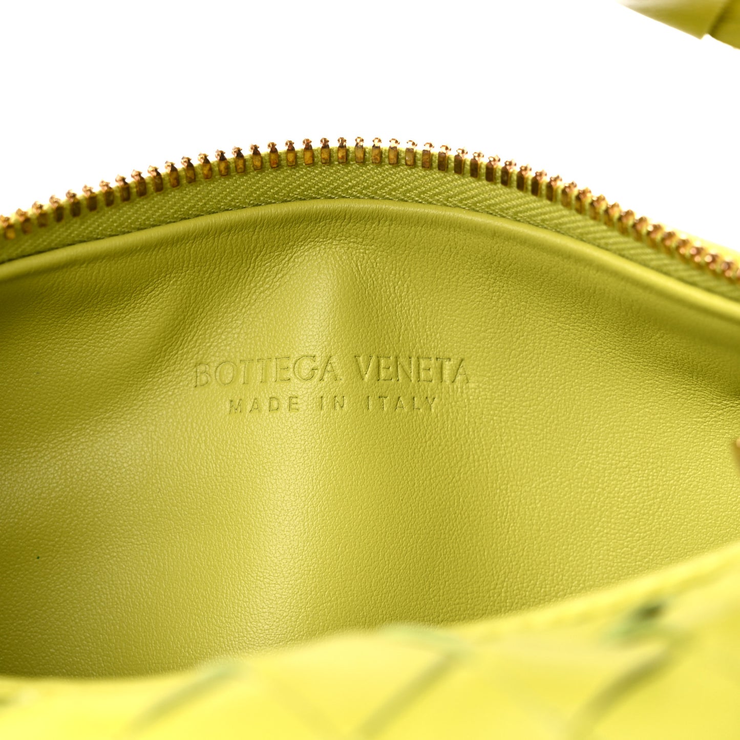 Nappa Intrecciato Mini Jodie Kiwi