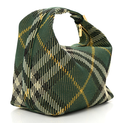 Burberry Canvas Peg Medium Duffle Bag Ivy 2 of 9