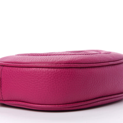 Gucci Cellarius Calfskin Mini Soho Chain Bag Bright Bouganville 6 of 11