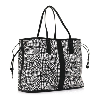 MCM Visetos Large Liz Reversible Shopper Tote Black 13 of 19