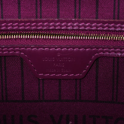 Louis Vuitton Monogram Totem Neverfull MM Magenta 7 of 15