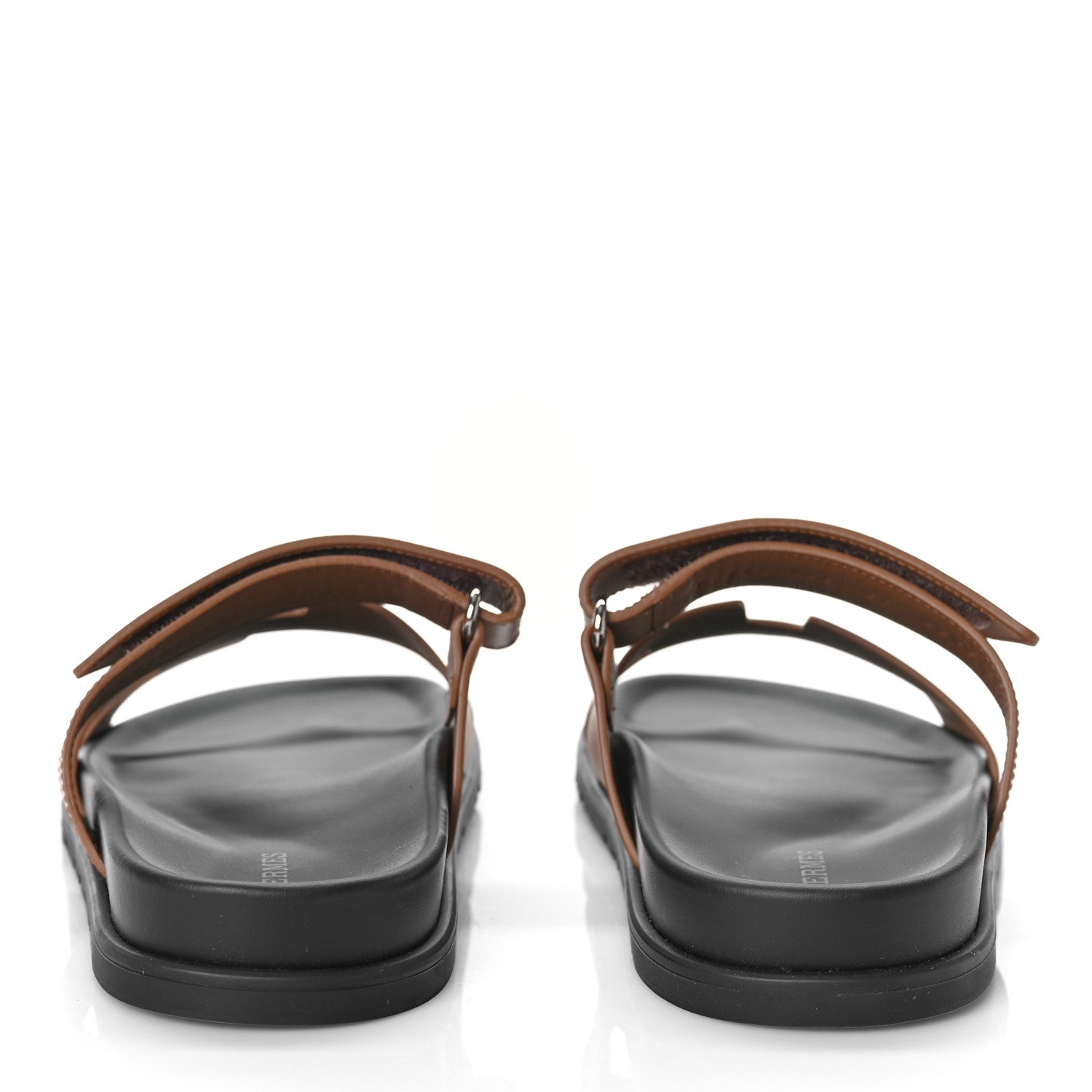 Hermes Calfskin Womens Chypre Sandals 37 Naturel 5 of 11