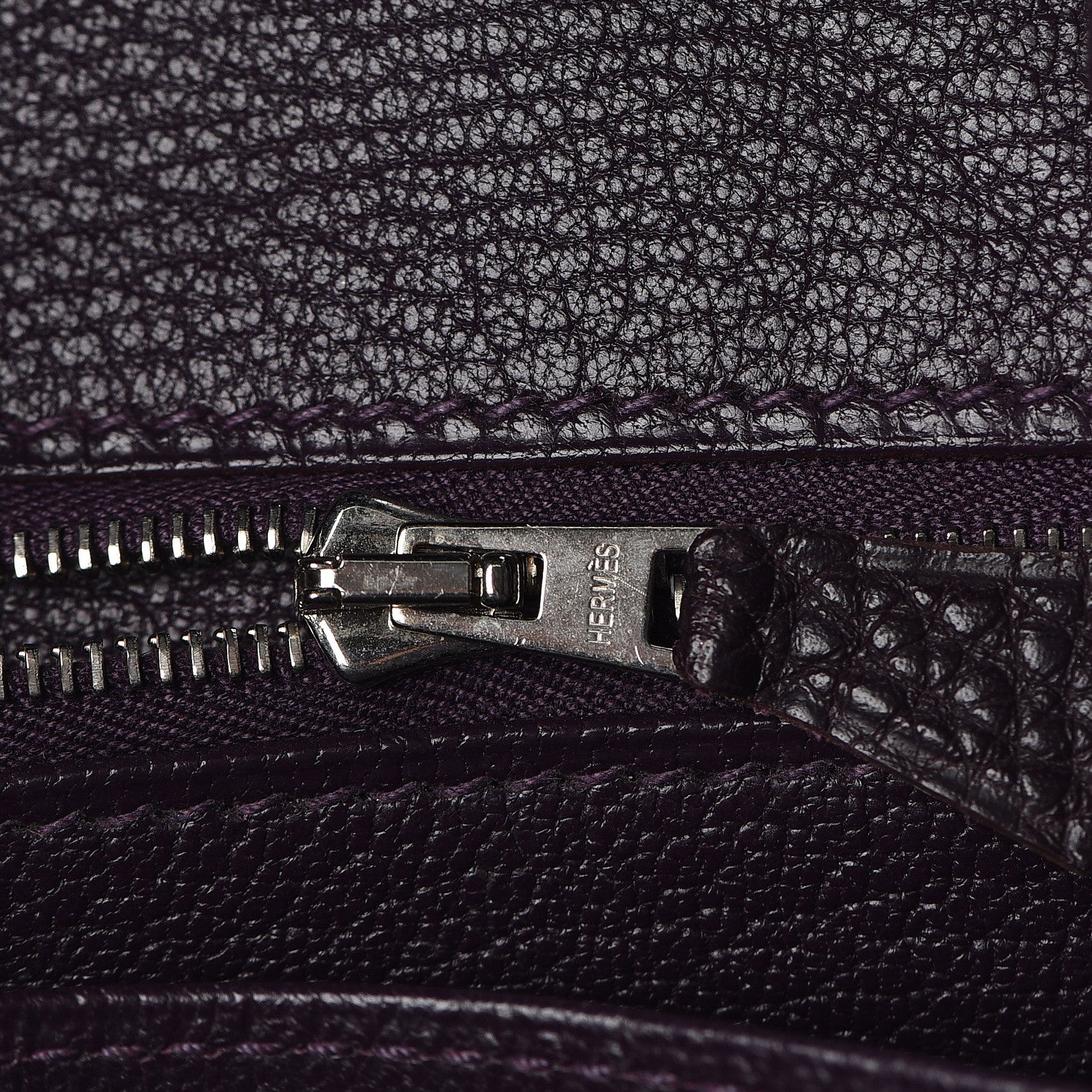 Hermes Togo Birkin 30 Raisin 23 of 31