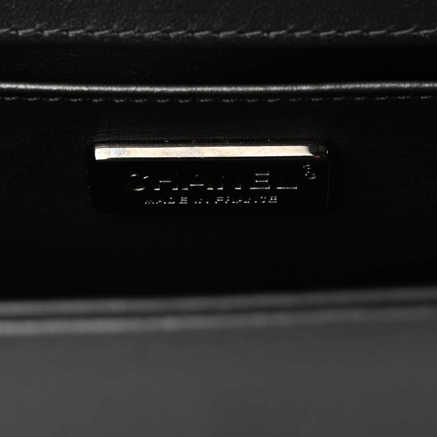 Chanel Snakeskin Medium Boy Flap Silver 6 of 12