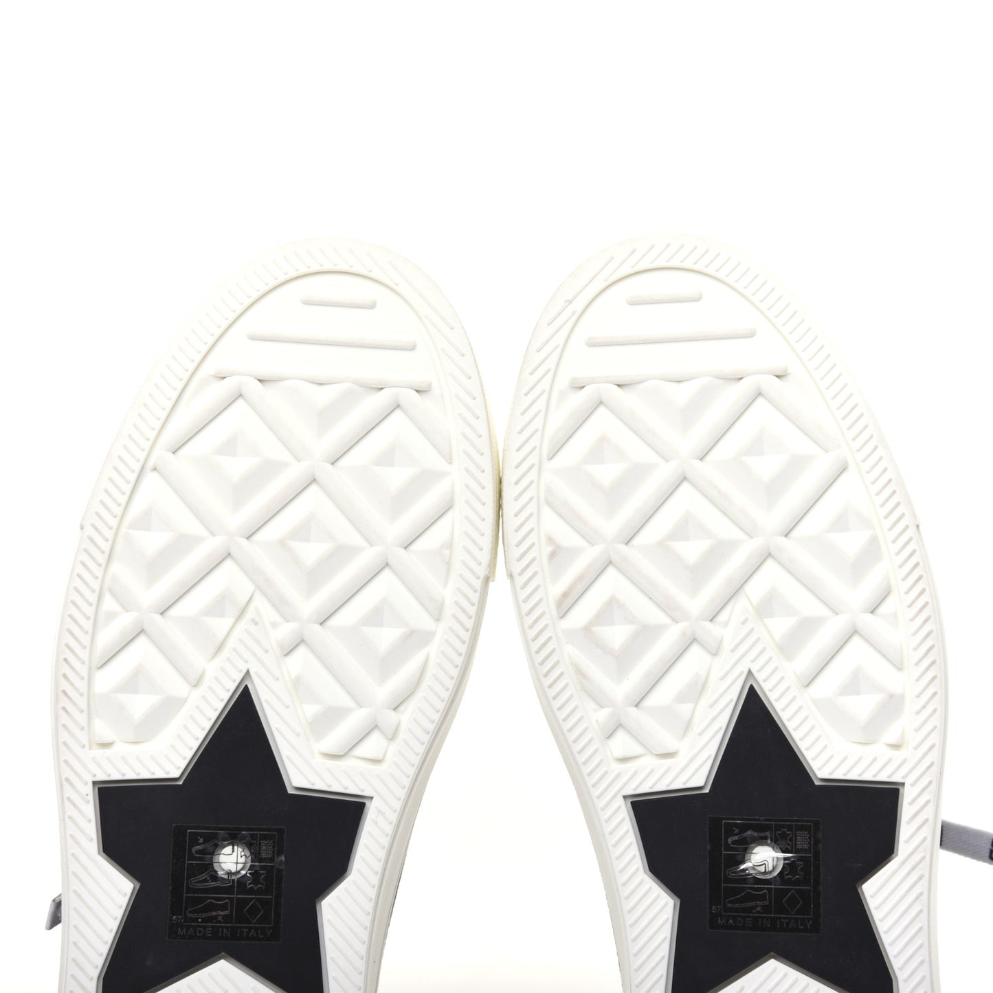 Canvas Walk'N'Dior Low Top Sneakers 38 Black
