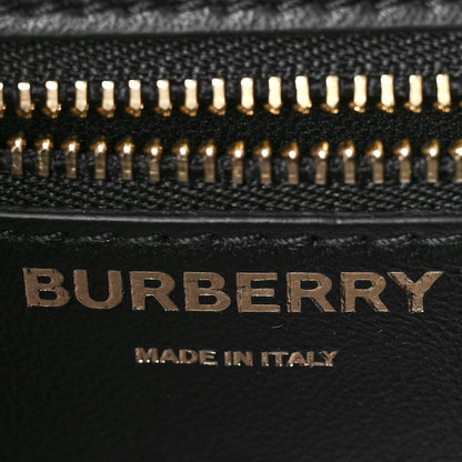 Burberry E-Canvas Monogram Stripe Small TB Bag Bridle Brown 6 of 10