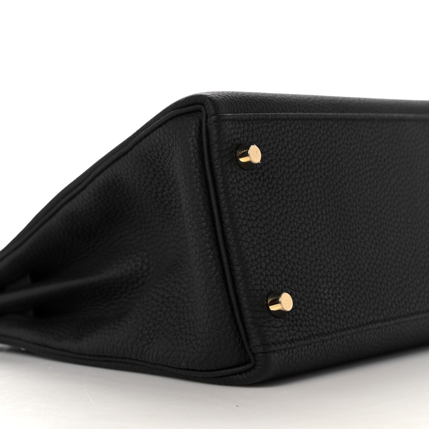 Hermes Togo Matte Alligator Kelly Retourne Touch 28 Black 7 of 39