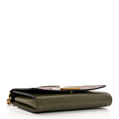 Louis Vuitton Monogram Epi Kabuki Twist Chain Wallet 3 of 9