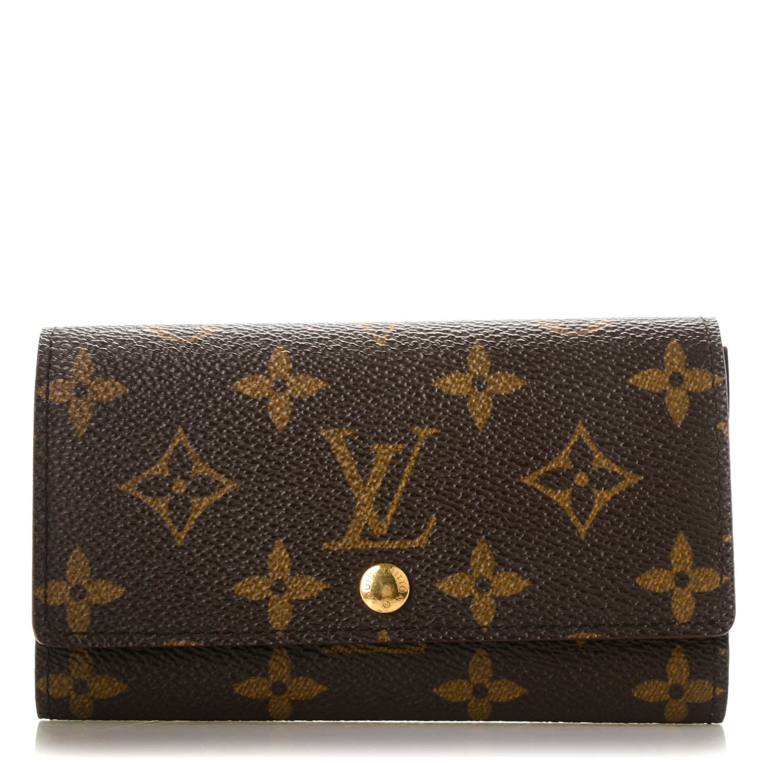 Louis Vuitton Monogram Porte-Monnaie Tresor Wallet 1 of 6