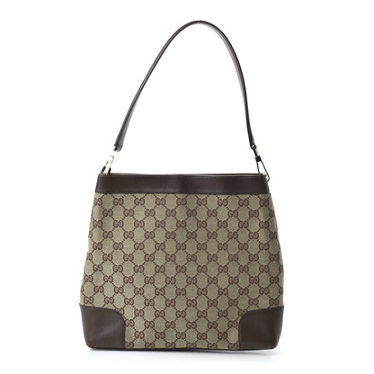 Gucci Monogram Shoulder Bag Dark Brown 1 of 11