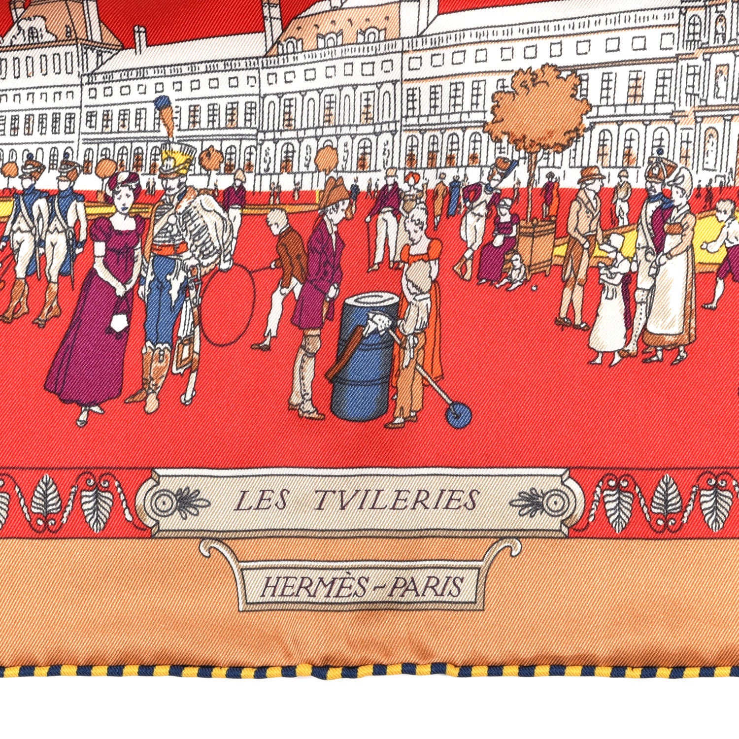 Hermes Silk Promenades de Paris Scarf 70 2 of 4