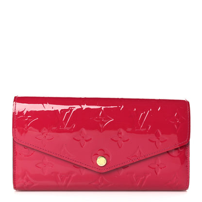 Louis Vuitton Vernis Sarah Wallet NM Rose Indien 1 of 11