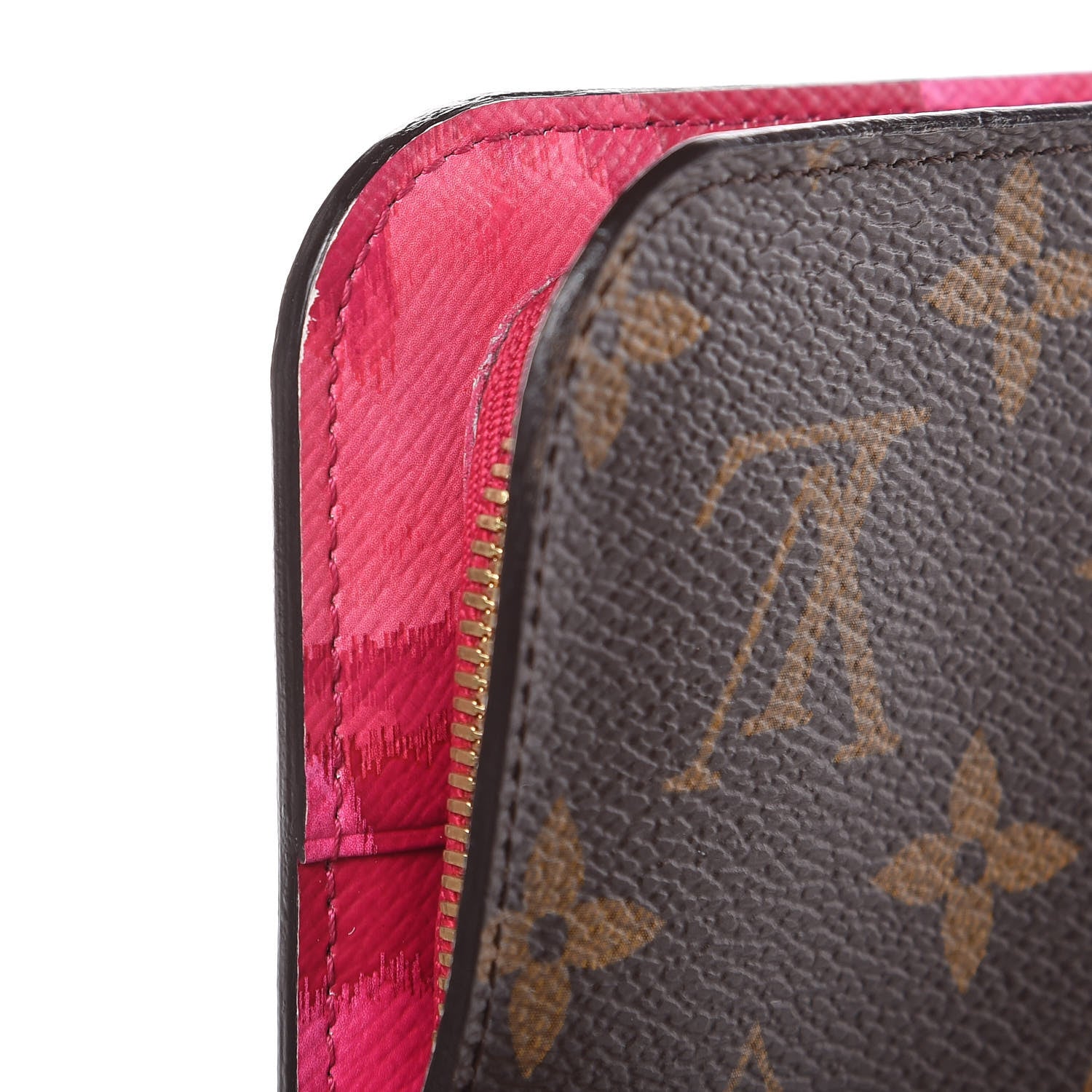 Louis Vuitton Monogram Articles de Voyage Ikat Insolite Wallet Rose Indien 8 of 10