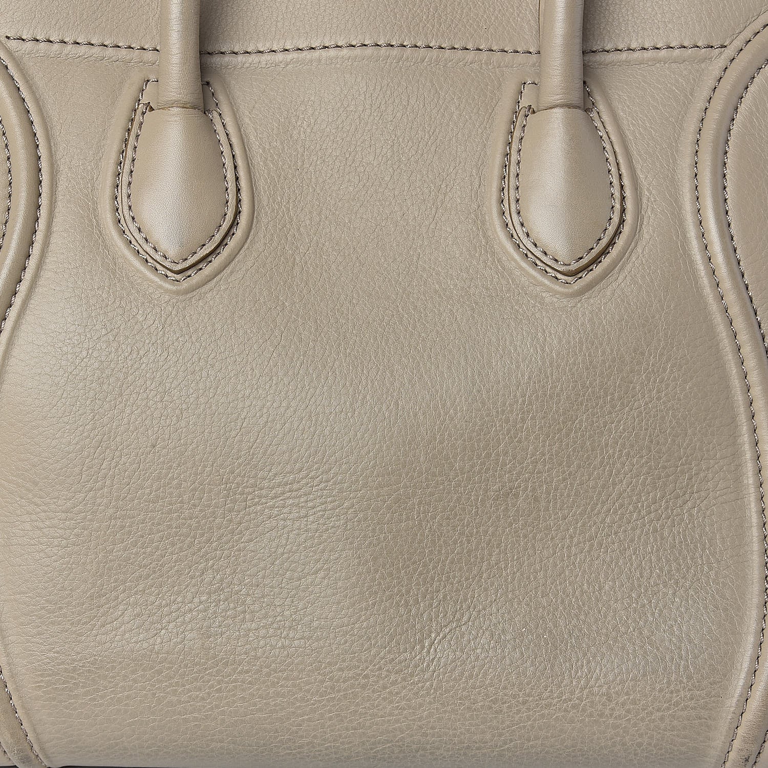 Celine Supple Calfskin Medium Phantom Luggage Beige 16 of 23