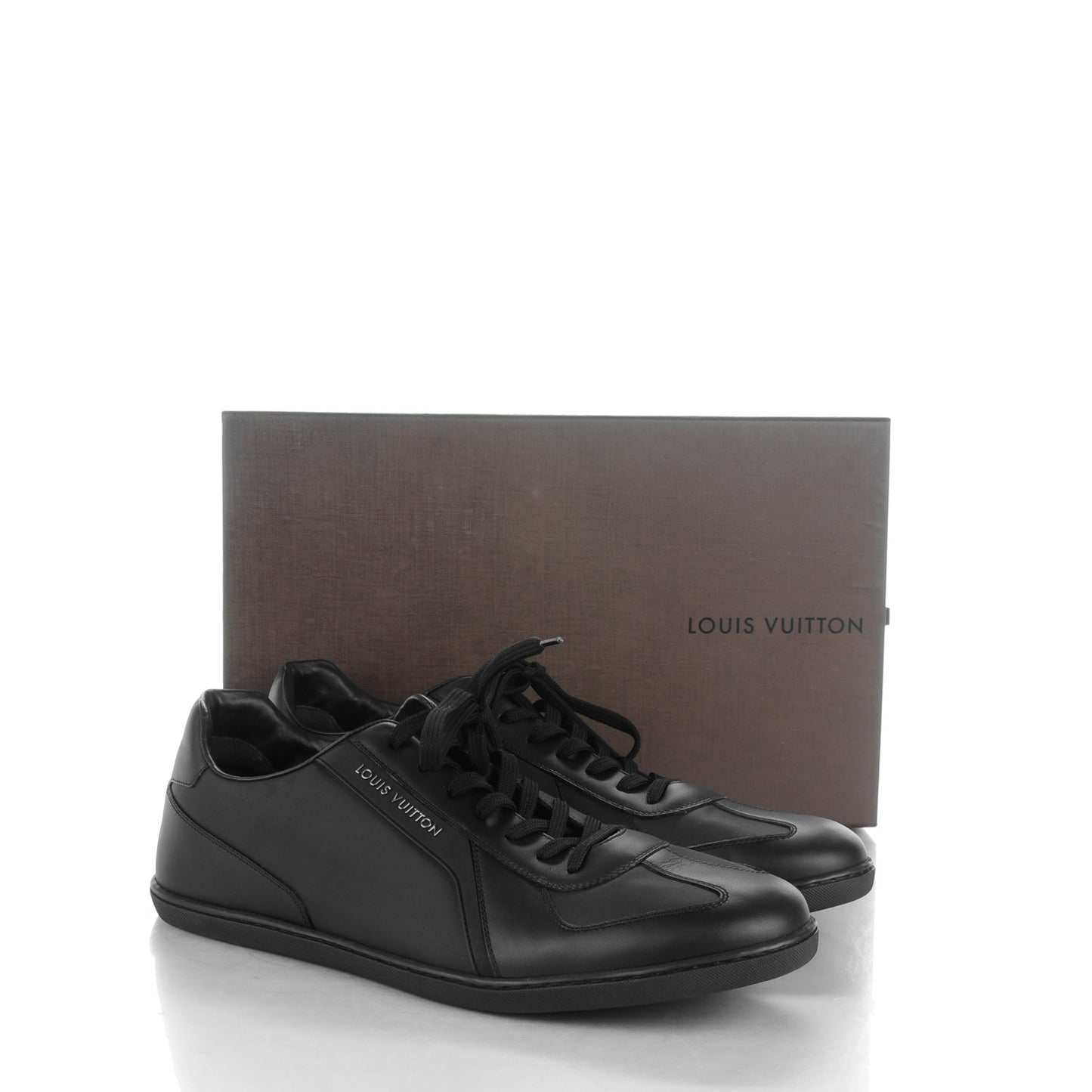 Calfskin Nylon Pulse Sneakers 9.5 Black