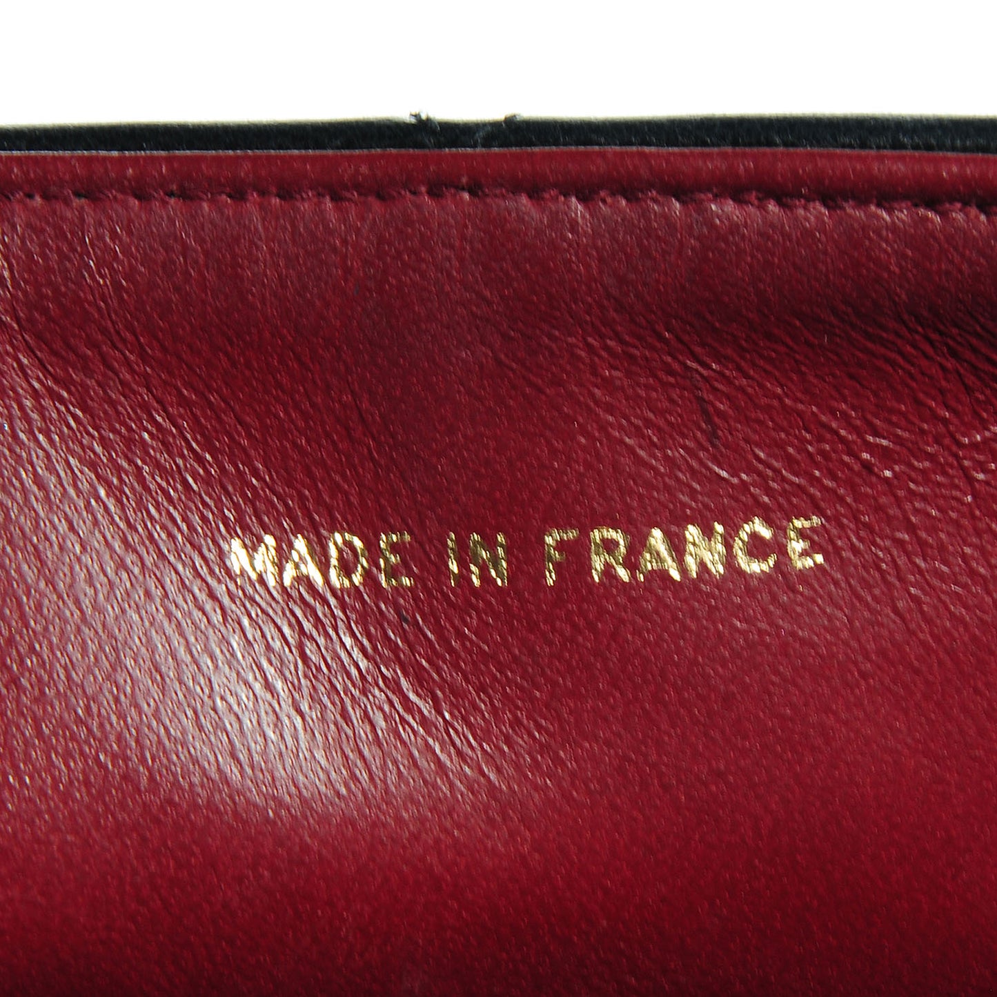 Lambskin Small Single Flap Navy