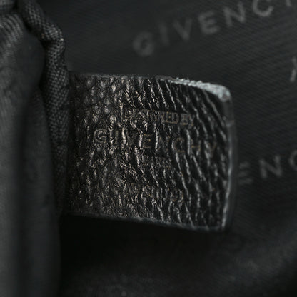 Givenchy Nylon Calfskin Studded Backpack Black 6 of 12