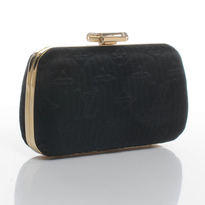 Louis Vuitton Monogram Motard Minaudiere Clutch Black 3 of 7