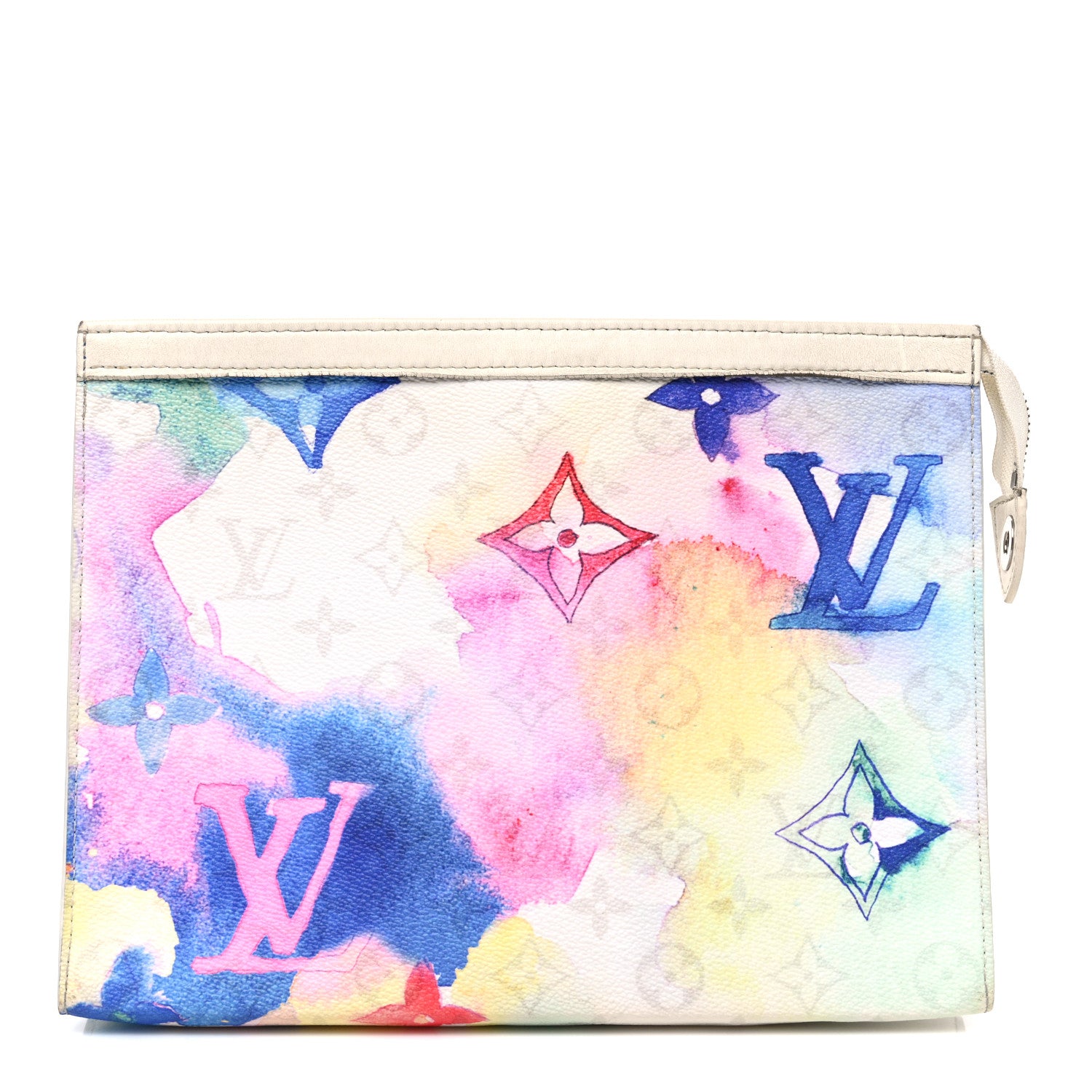 Louis Vuitton Monogram Watercolor Pochette Voyage MM Multicolor 1 of 7
