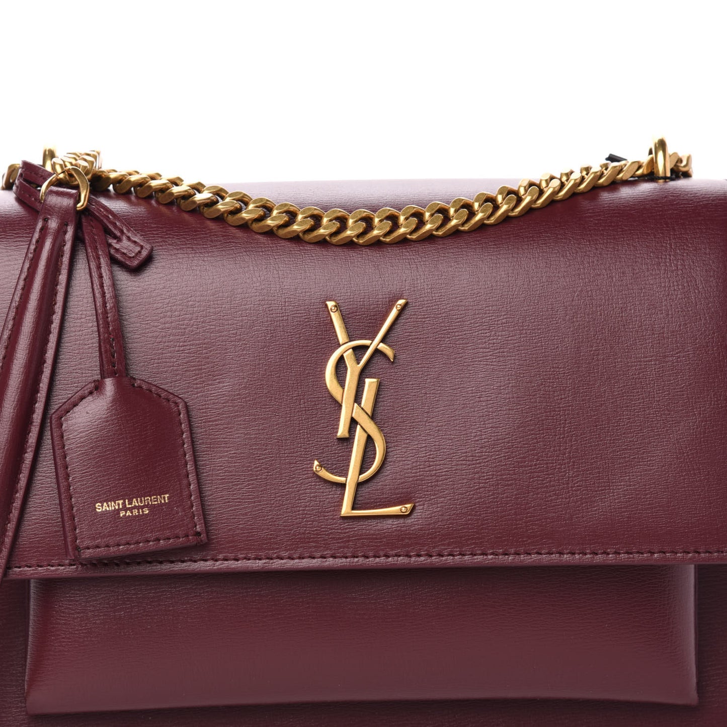 Calfskin Medium Monogram Sunset Bordeaux