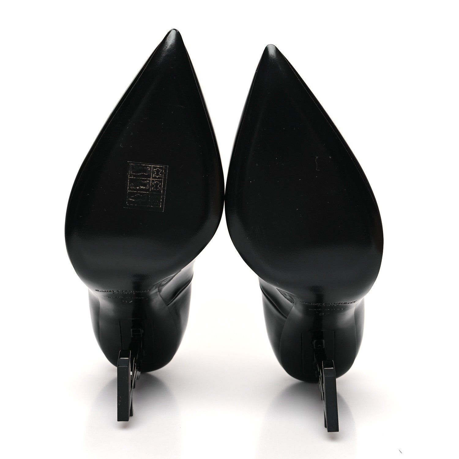Saint Laurent Patent Opyum 110 Pumps 37 Black 5 of 9