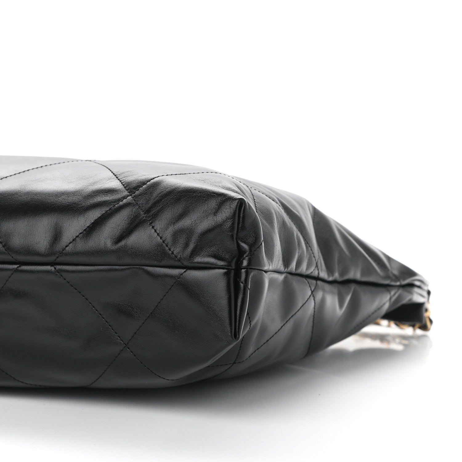 Chanel Shiny Calfskin Quilted Chanel 22 Black 11 of 11