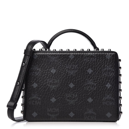 MCM Visetos Small Berlin Crossbody Black 1 of 10